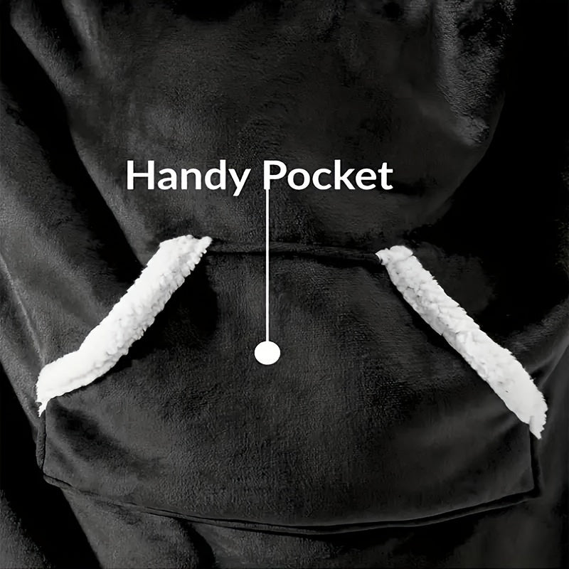 Oversized Wearable Blanket Hoodie for Women and Men