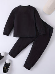 Boys 3D Print Sweatshirt & Sweatpants Sets for Spring Fall Winter