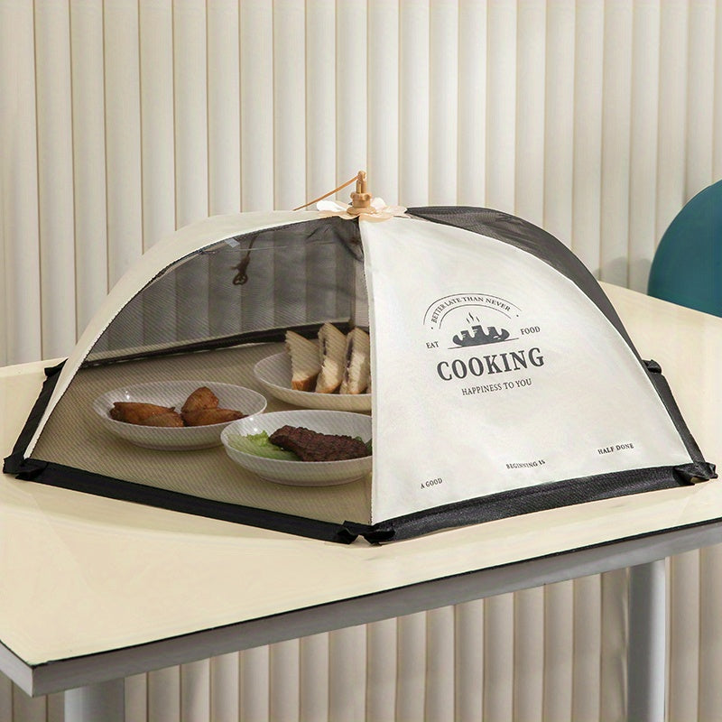 1pc Foldable Anti Flies Vegetable Cover Kitchen Accessory