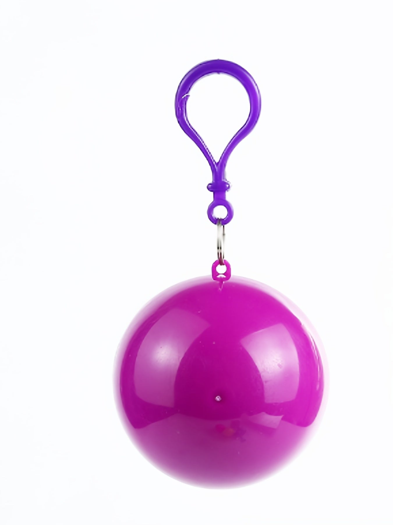 Portable Disposable Emergency Raincoats Rain Poncho In A Ball Solid Colors