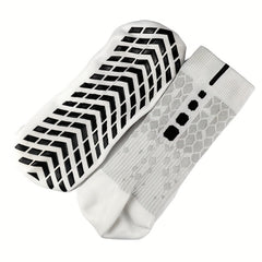 Unisex Breathable Football Socks Silicone Bottom Non-slip Soccer Socks
