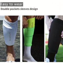 Soccer Leggings Set with Socks, Shin Guards - Assorted Colors