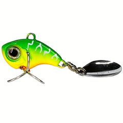 Metal Vibration Bait Spinner Spoon Fishing Lures Winter Fishing Hard Baits