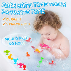 Textured Suction Toys Build Create Mold Bath Toys Hours Of Fun