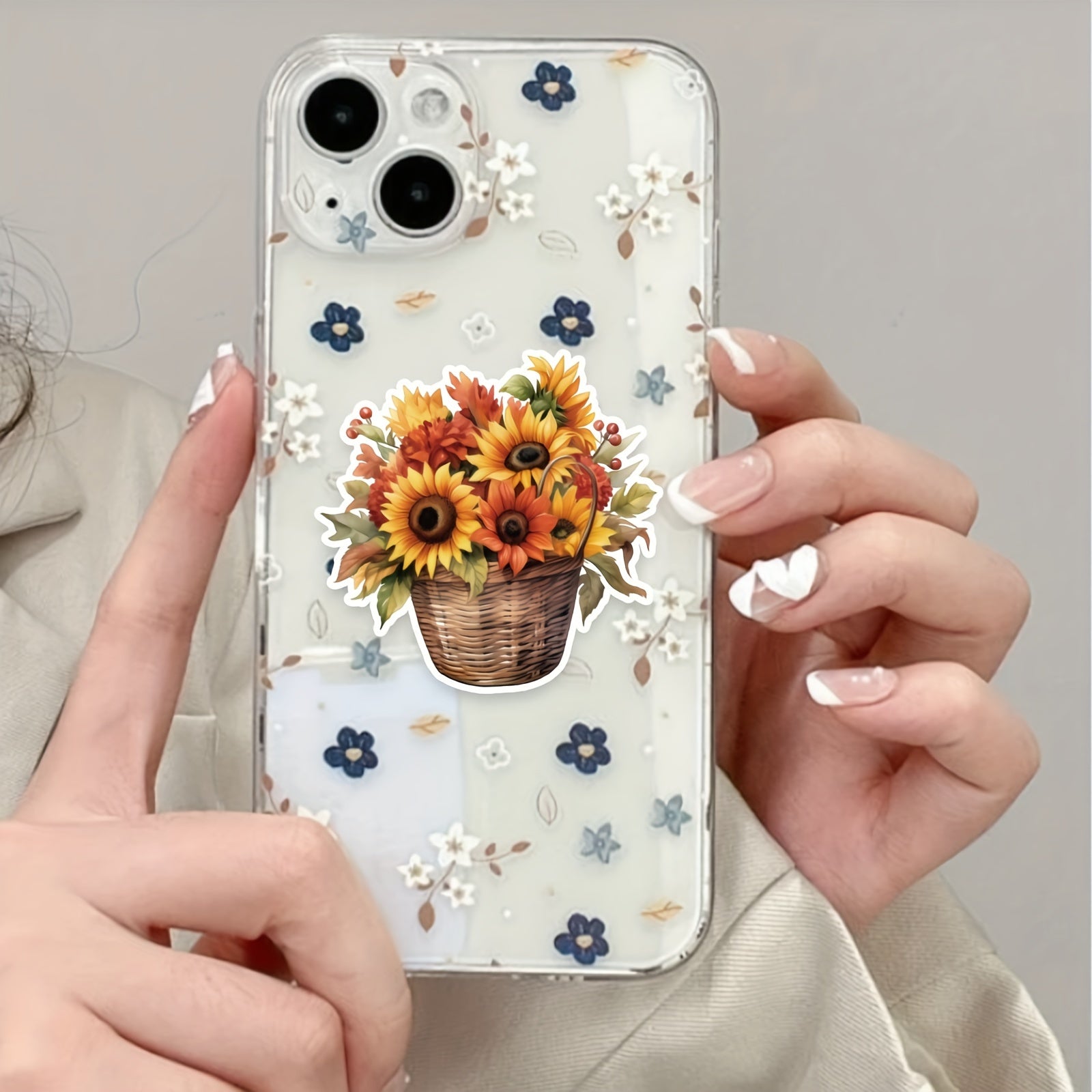 50pcs Thanksgiving Fall Stickers For Holiday DIY Crafts Art Journal