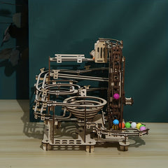 Time and Space Tunnel Rolling Ball 3D Stereo Wooden Puzzle Educational Toy