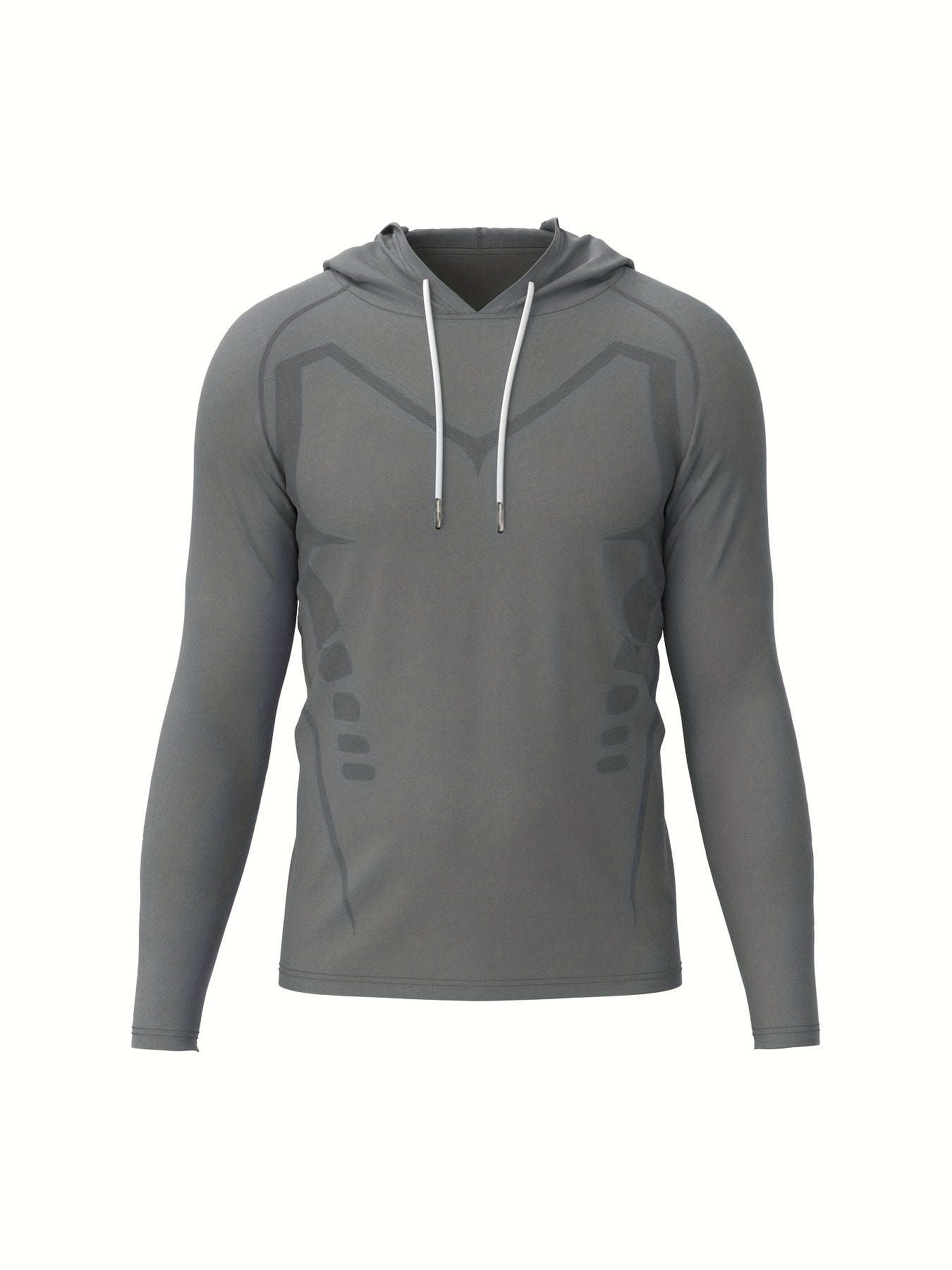 Solid Hoodie Sweatshirt for Men Outdoor Activities