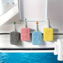Quick Drying Microfiber Fingertips Towel Absorbent Soft Cleaning Rag