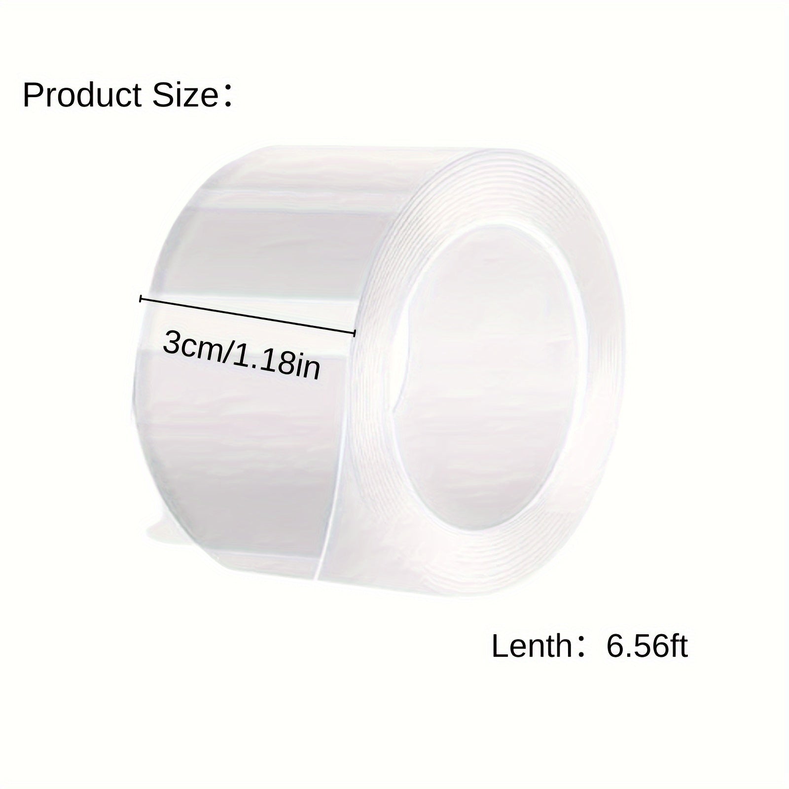 200 66 Cm Clear Caulk Self adhesive Tape For Kitchen Bathroom