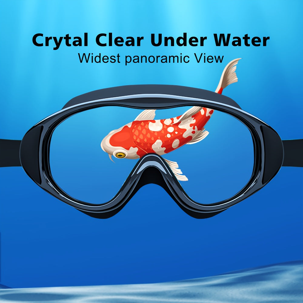 Adult Swim Goggles Anti-fog Waterproof Large Frame