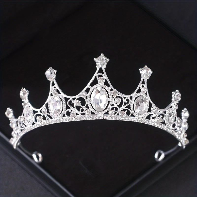 Girls Crown Headband Hair Accessories for Birthday Party Gift