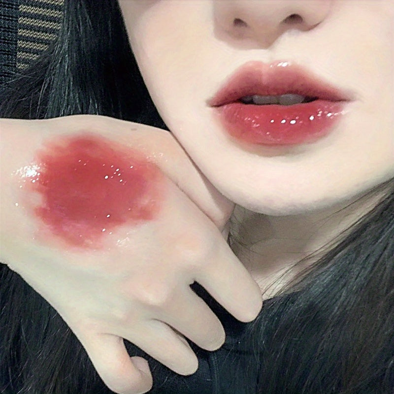 Little Bear Lip Glaze Gloss Jelly Lips Sparkling Light Dew Long Lasting