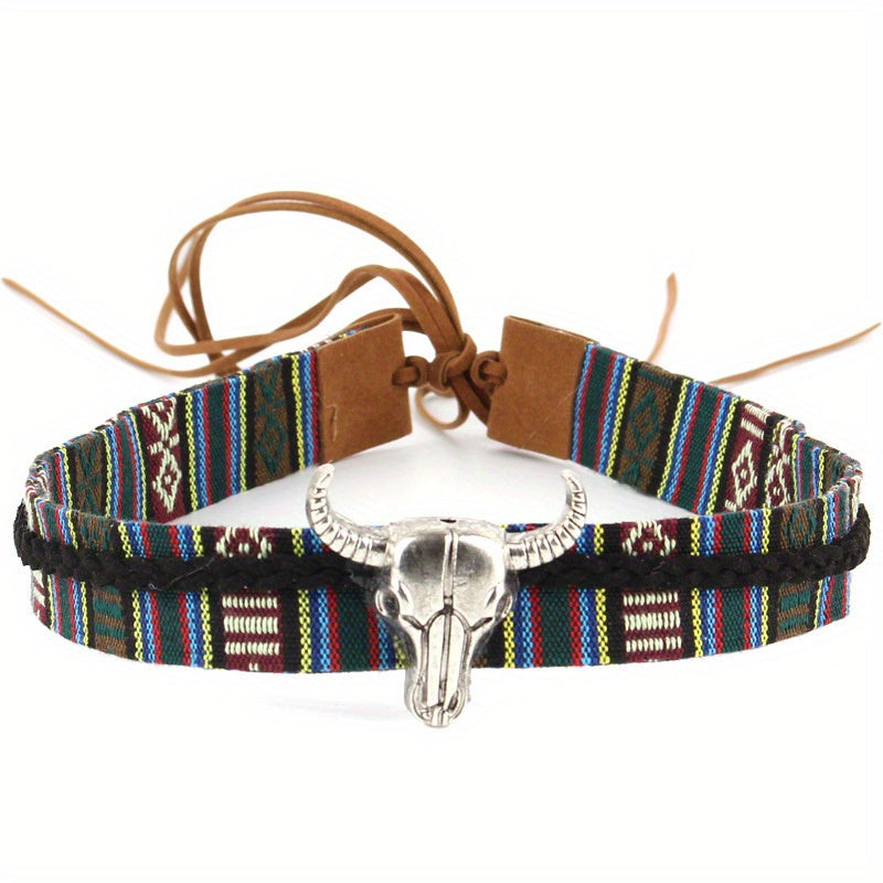 Turquoise Beads Hat Band Cowboy Boho Decor Hatband Western Hat Belts