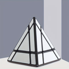 Sengso Pyramid Mirror Cube Speed Puzzle ABS Resin Mixed Colors
