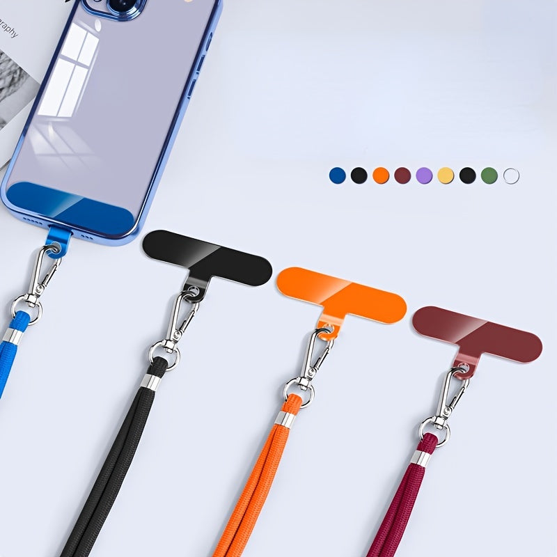 2pcs Mobile Phone Lanyard Clip Gasket Anti-lost Accessories