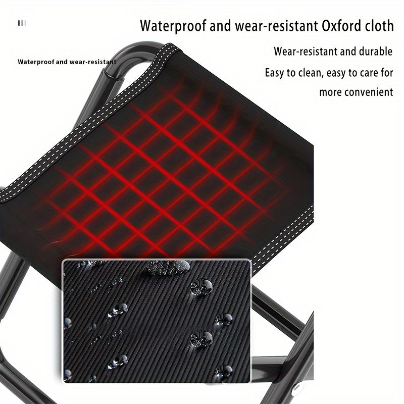 Portable Outdoor Folding Stool for Camping Fishing