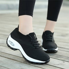 Women's Casual Slip on Air Cushion Running Sports Sneakers