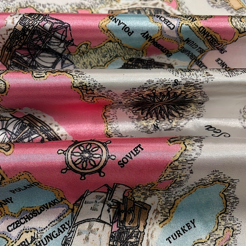 Digital Printed Stretch Fabric for DIY Clothes Sewing