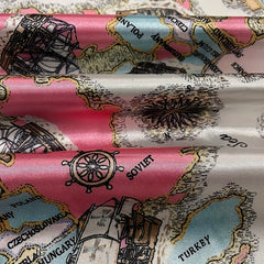 Digital Printed Stretch Fabric for DIY Clothes Sewing