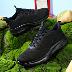 Men's Breathable Lightweight Running Shoes Spring And Summer