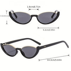 Y2K Cat Eye Sunglasses Gradient Anti Glare UV400