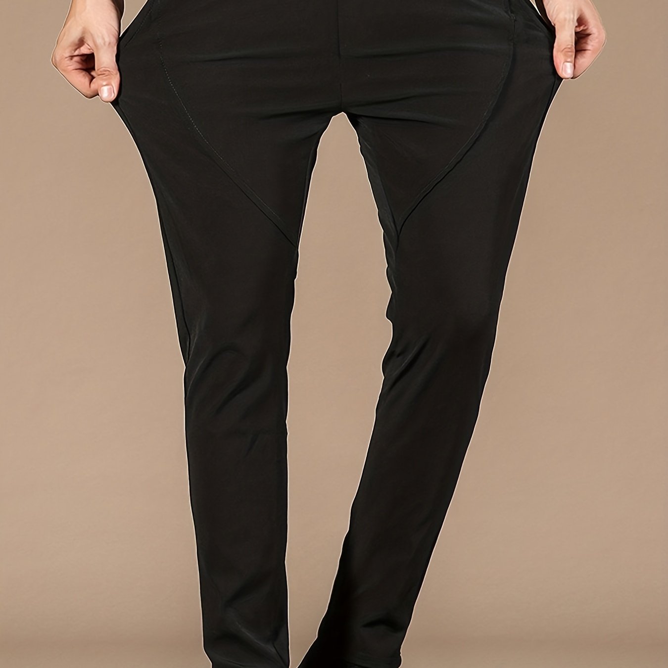 Men's Quick Dry Drawstring Pants Spring Autumn Joggers