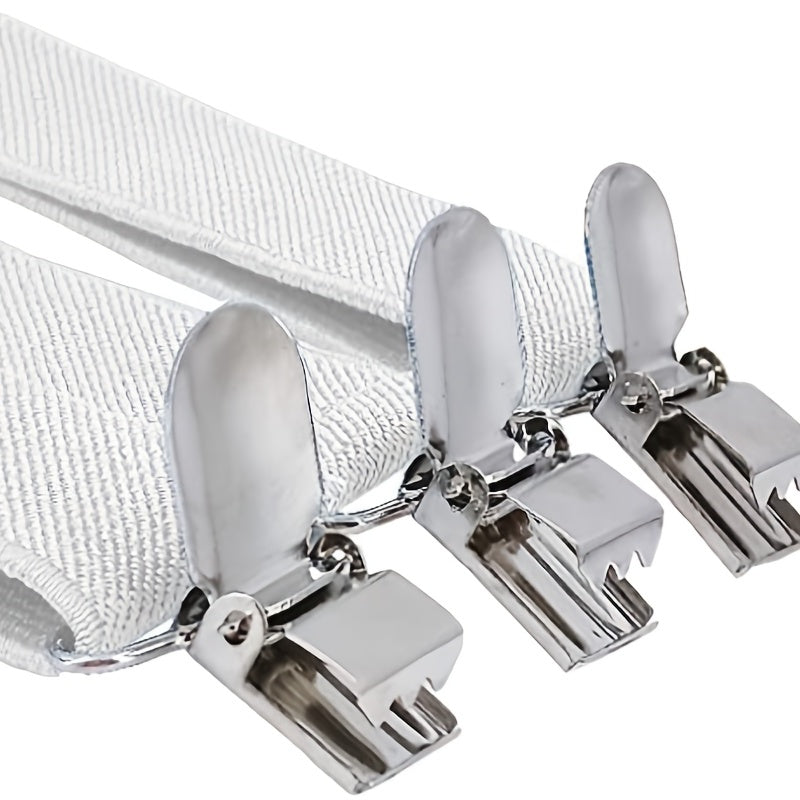 Men's Adjustable Elastic Suspenders Belt