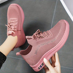 Women's Casual Mesh Breathable Running Shoes Lightweight Travel Walking Shoes