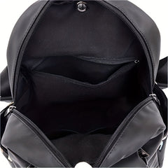 Star Decor Backpack Purse Preppy Daypack for Women