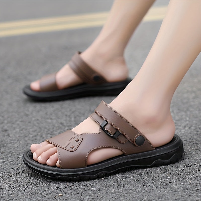 Men's Wear Resistant Non Slip Sandals Quick Drying Slides Beach Shoes