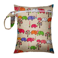 Waterproof Diaper Storage Bag 16x20cm Multiple Prints