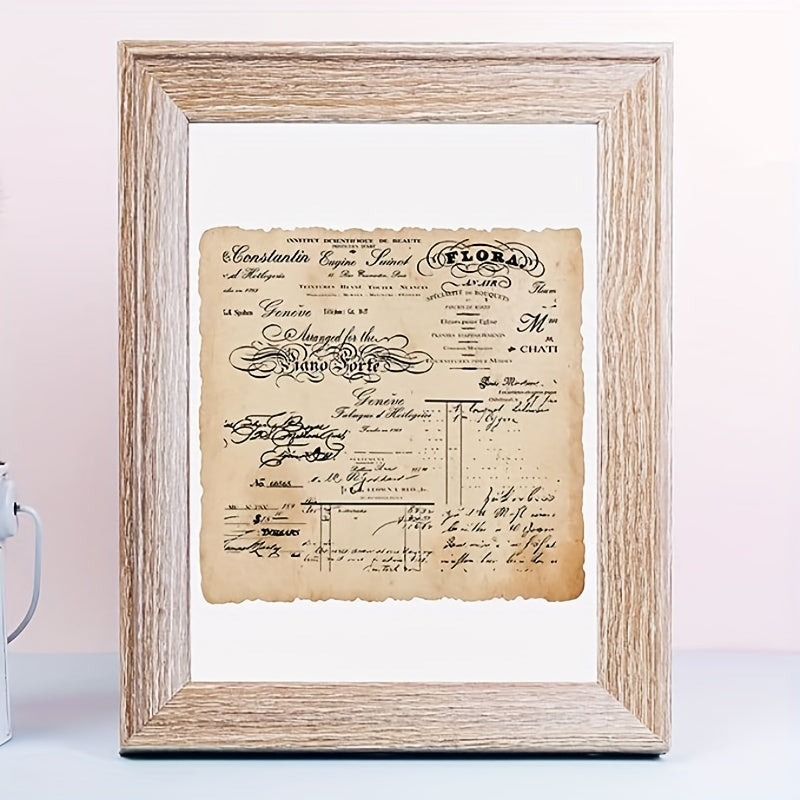 Retro Style Number Stamp for DIY Decoration