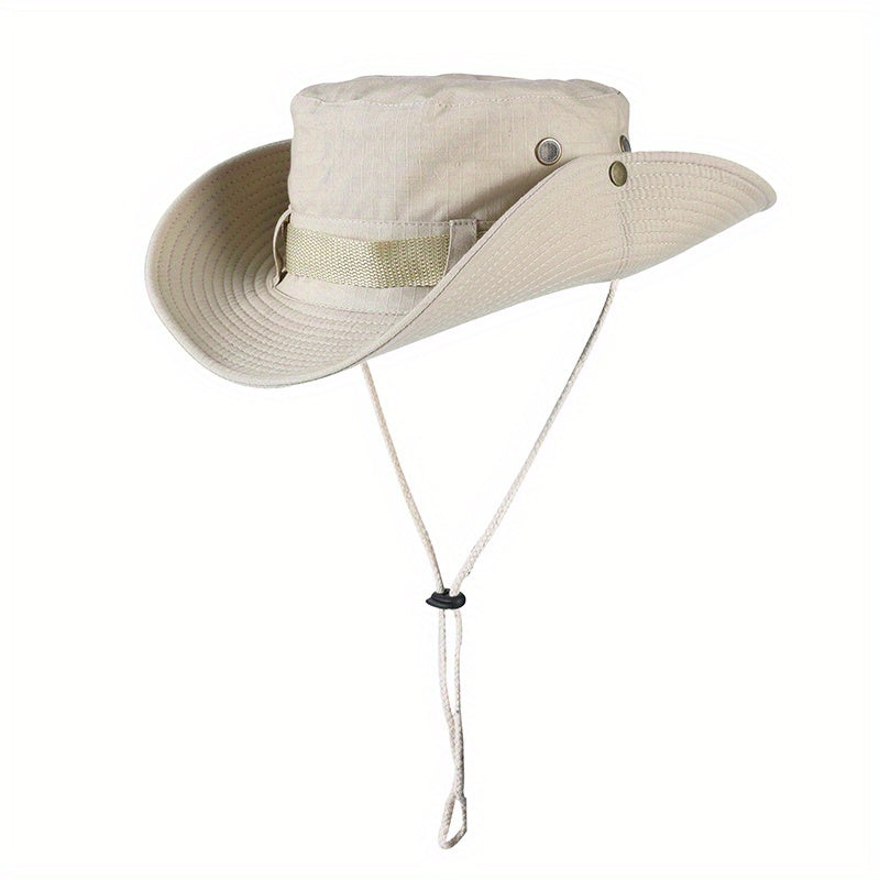 Cowboy Bucket Hat Breathable Sun Hat Hiking Fishing Boon