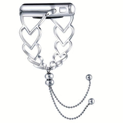 Heart Shape Watch Band Bracelet Dressy Replacement Strap