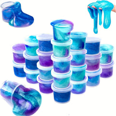 Mermaid & Galaxy Slime Kit Party Favors Bulk
