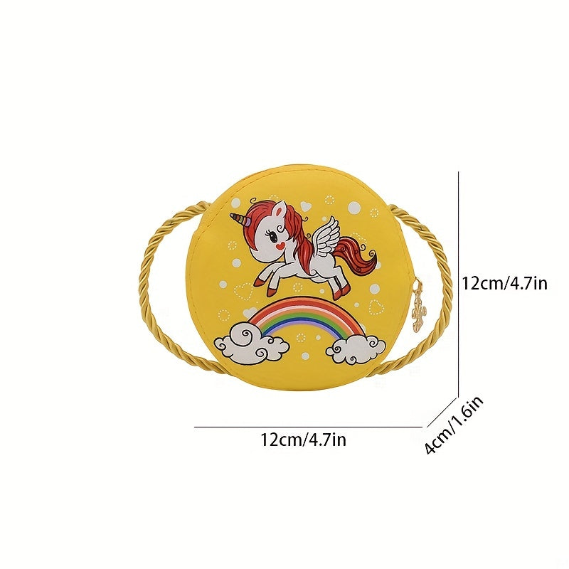 Cute Cartoon Pony Crossbody Bag for Girls