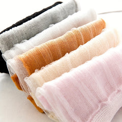 2 Pairs Lace Half Palm Socks Breathable Non-slip Toe Liner