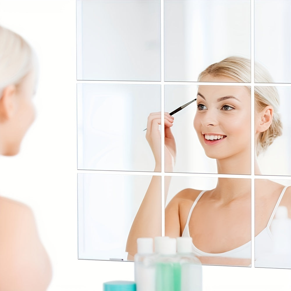 Acrylic Mirror Non Glass Shatterproof Frameless Full Length Wall Mirror