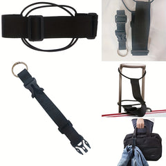 2Pcs Luggage Packaging Belts Travel Bag Fixing Belts Elastic Rope Durable