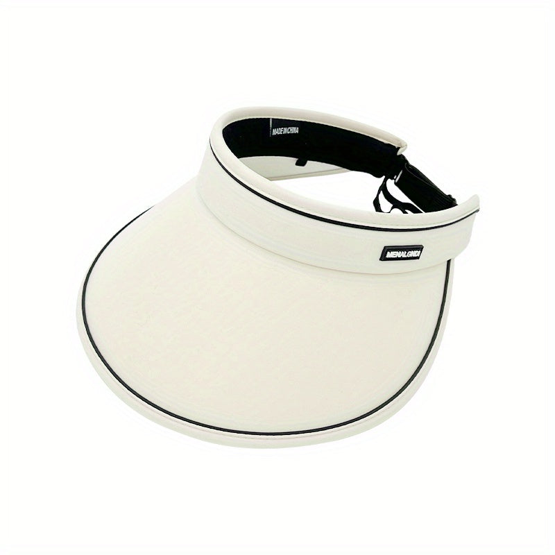 Foldable Wide Brim Visor Hat UV Protection Travel Beach Hats For Women