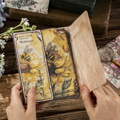 30 Sheets Lost Garden Vintage DIY Art Collage Material Flowers Animals 11x14cm
