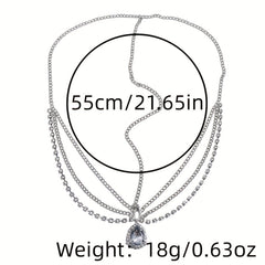 Silver Crystal Headband Tiara Bridal Hairband