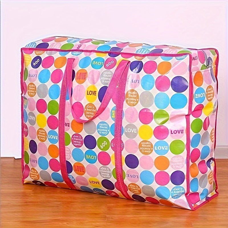 Non-Woven Moving Bag Quilt Storage Waterproof Handbag