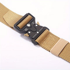 Army Fan Canvas Nylon Tactical Belt Outdoor Men's Training Belt