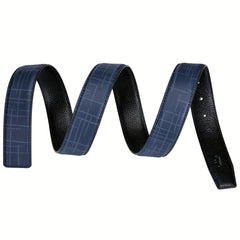 Men's Casual High Leather Belt For Man