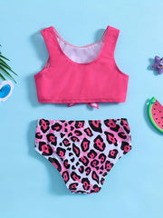 Toddler Girls Flamingo Top Briefs Set Summer Clothes Gift