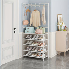 Coat Hat Shoe Rack Corner Storage Bedroom Dormitory