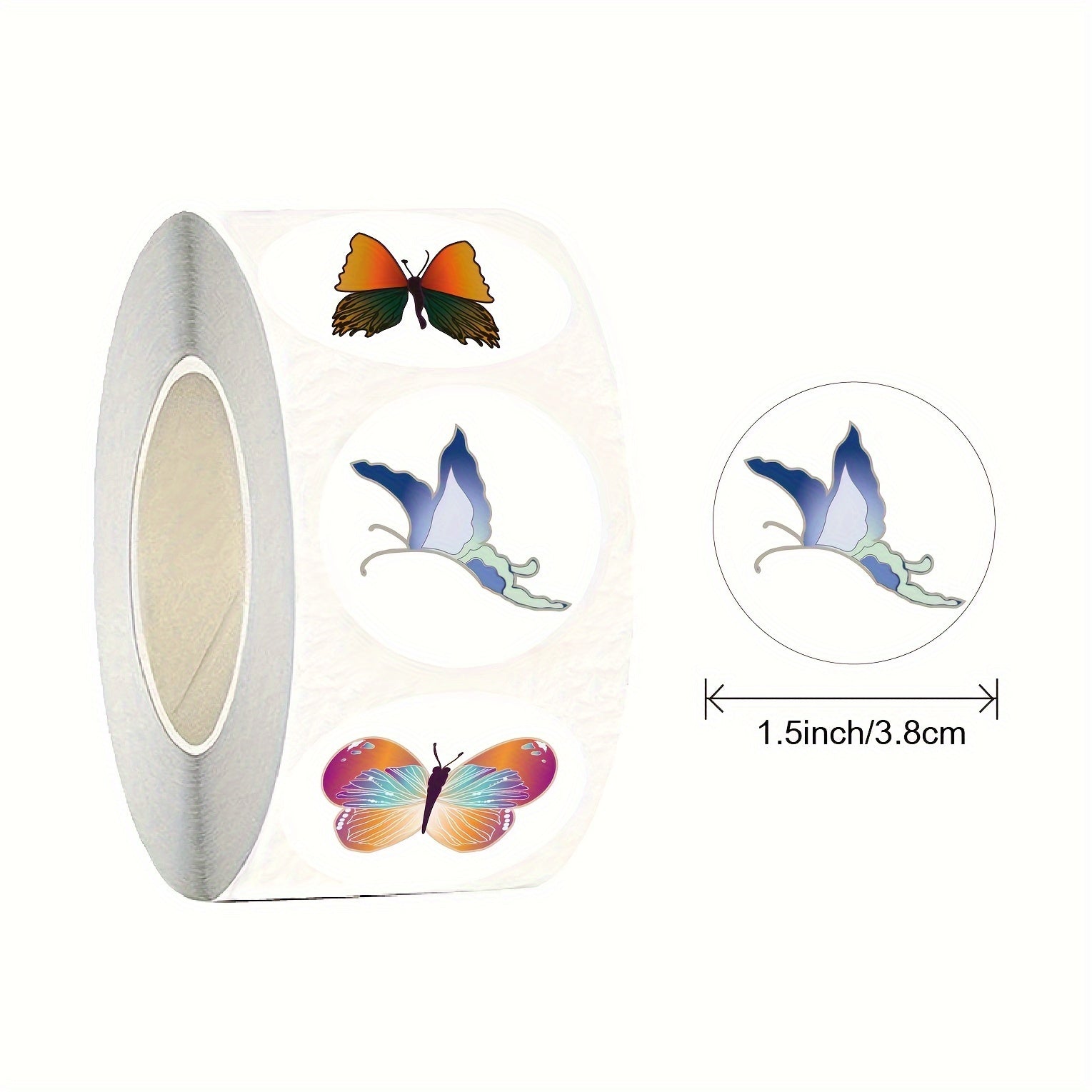 200pcs Butterfly Animal Stickers, Perfect Christmas Gift