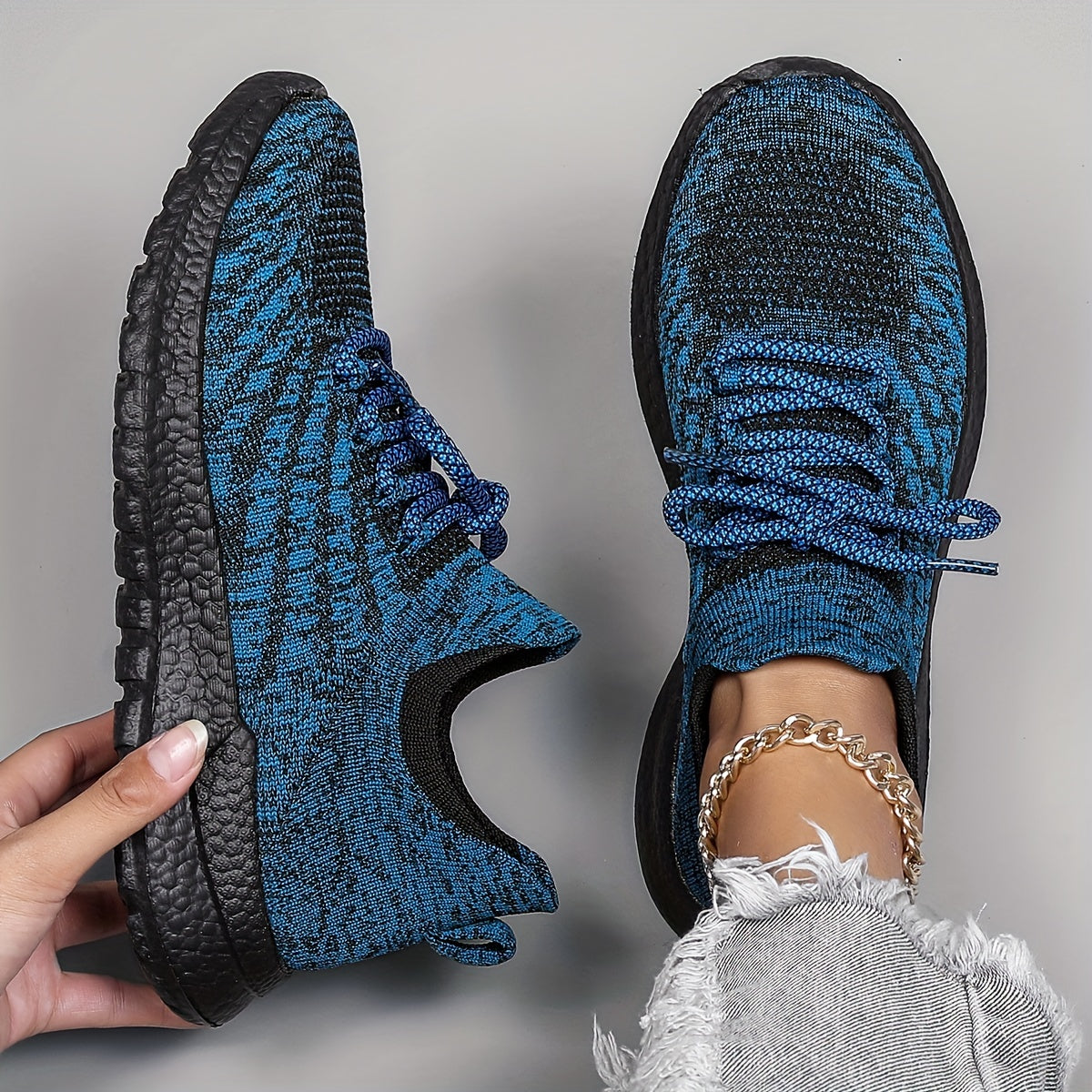 Mesh Breathable Low Top Sneakers Tennis Shoes Lightweight Non slip