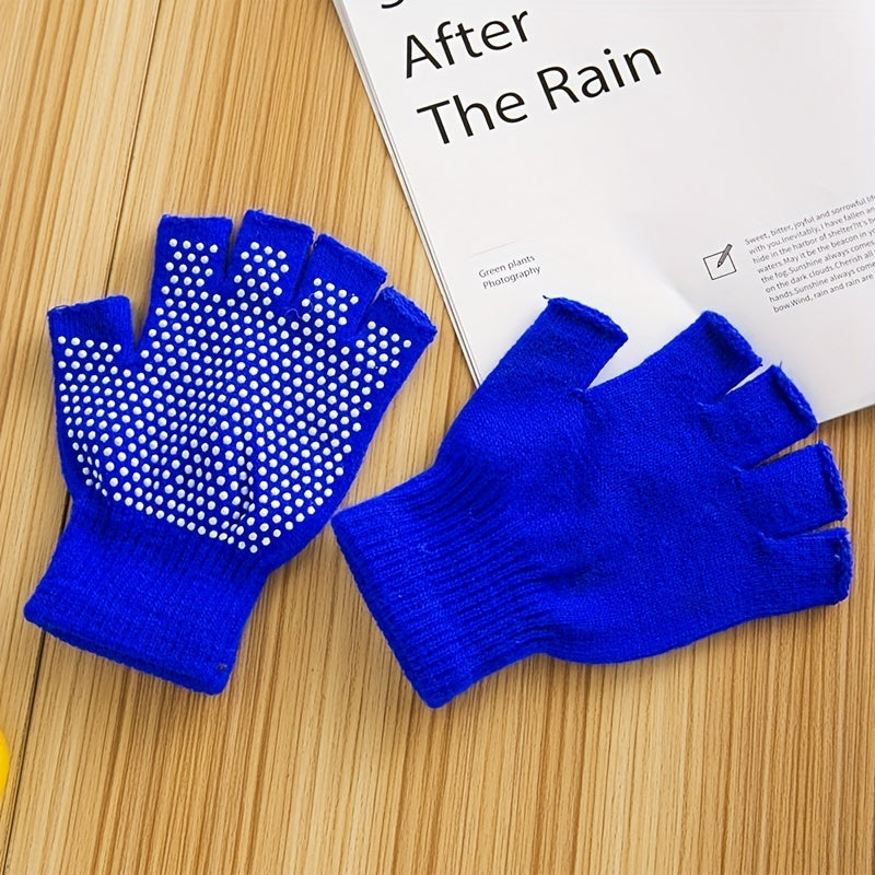Breathable Half Finger Yoga Gloves for Fitness Training